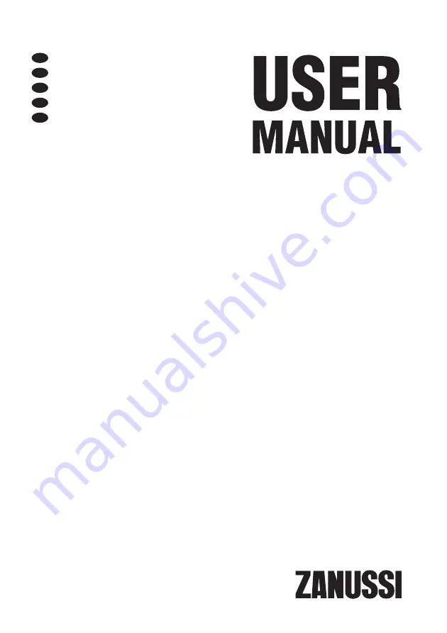 Zanussi ZBA14441SC User Manual Download Page 1