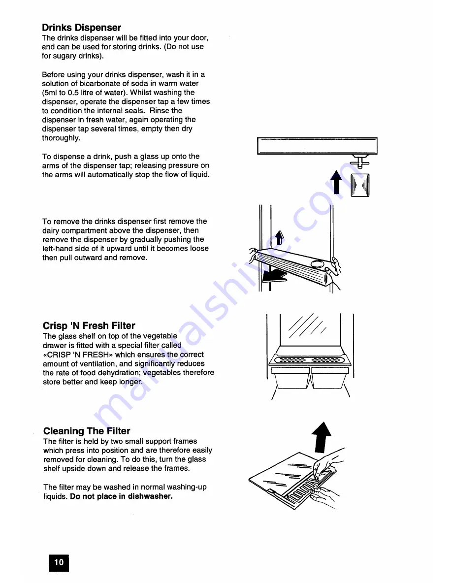 Zanussi ZFK56/48RA Instruction Booklet Download Page 10