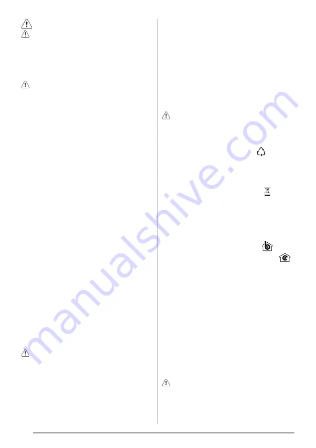 Zanussi ZHC 92661 User Manual Download Page 62