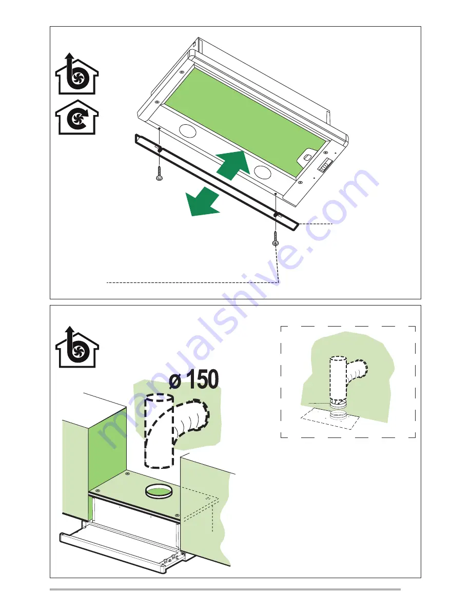 Zanussi ZHP615X Installation Manual Download Page 9