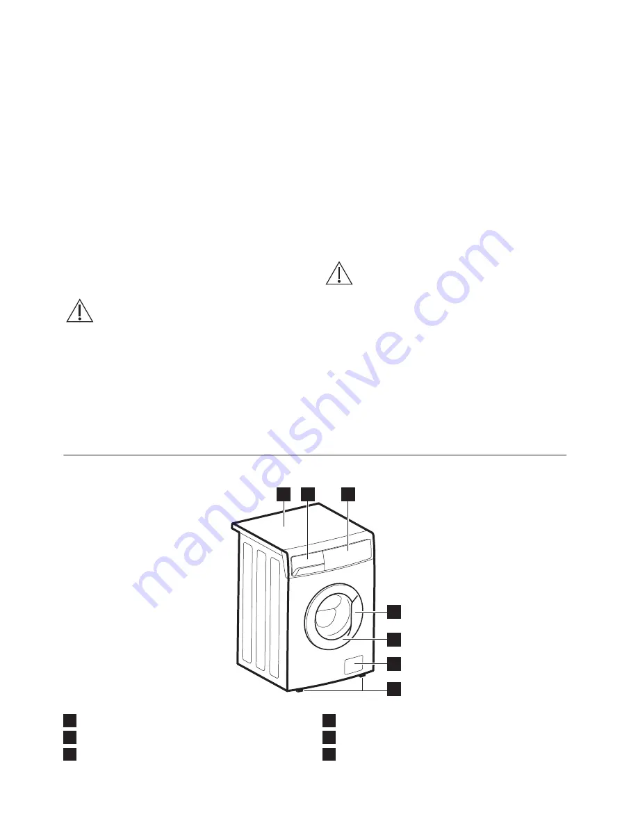 Zanussi ZWF81251SX User Manual Download Page 4