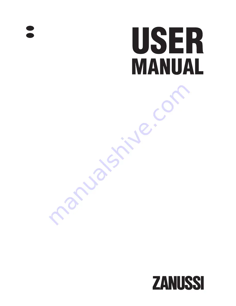 Zanussi ZWG 680K User Manual Download Page 1