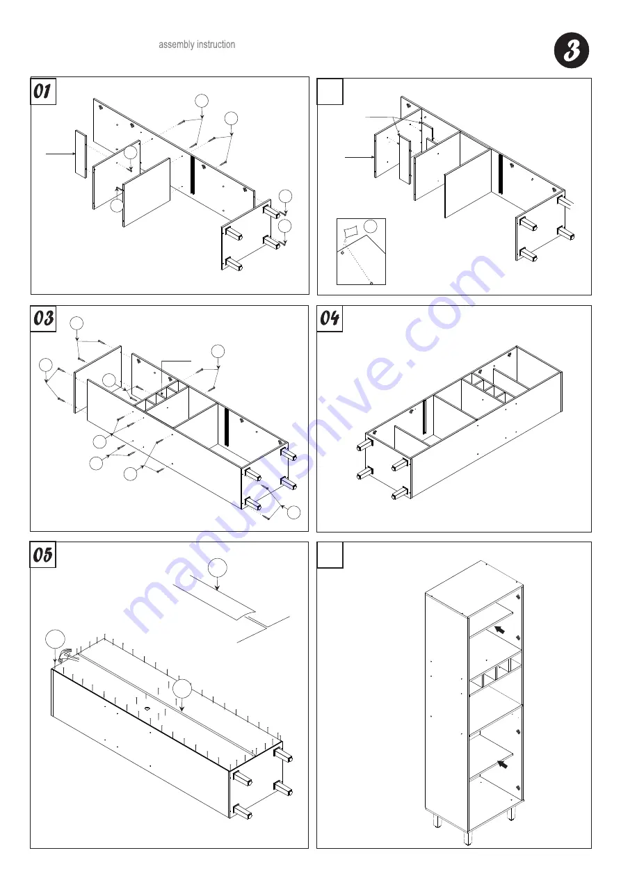 Zanzini 08530201 Assembly Instructions Download Page 3