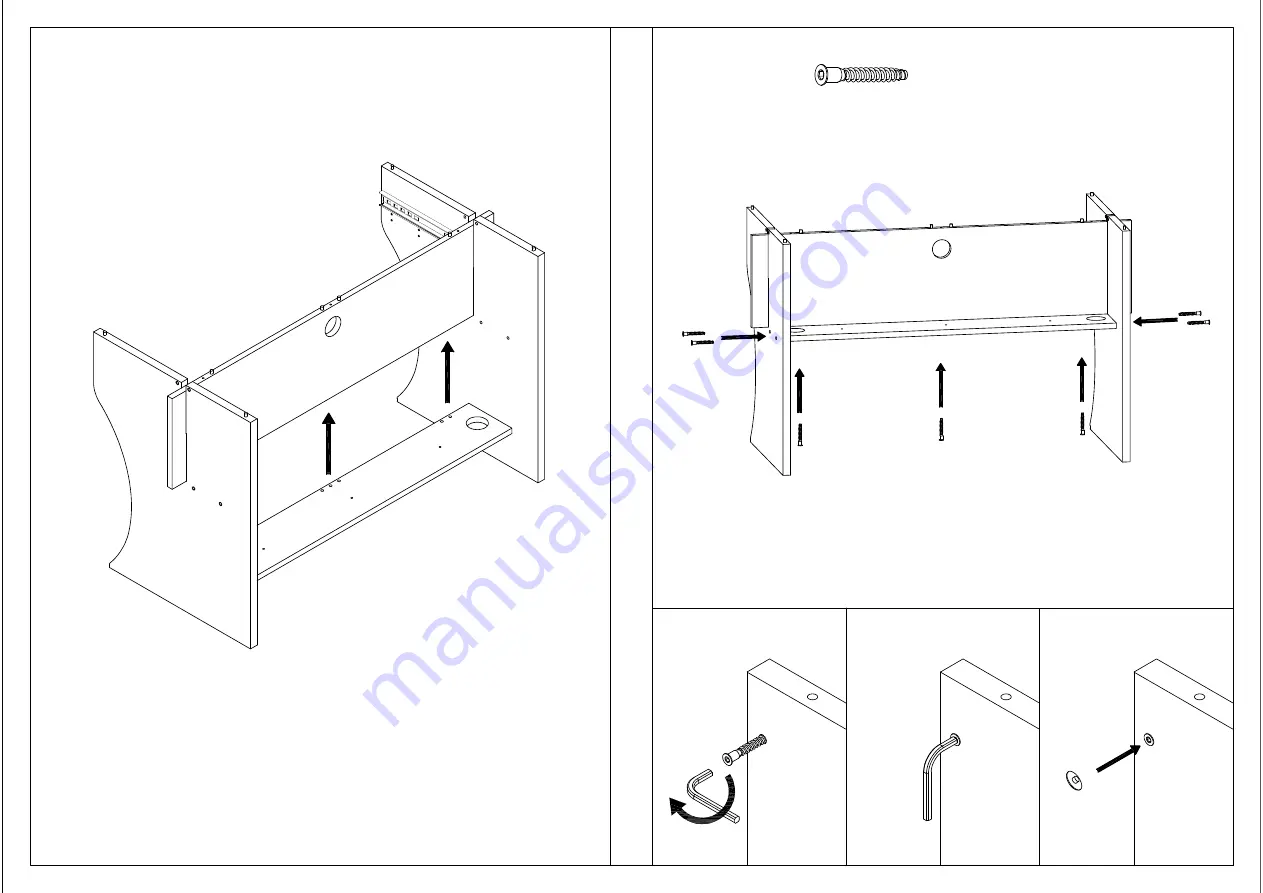 Zaor Combo 61 Desk Скачать руководство пользователя страница 4