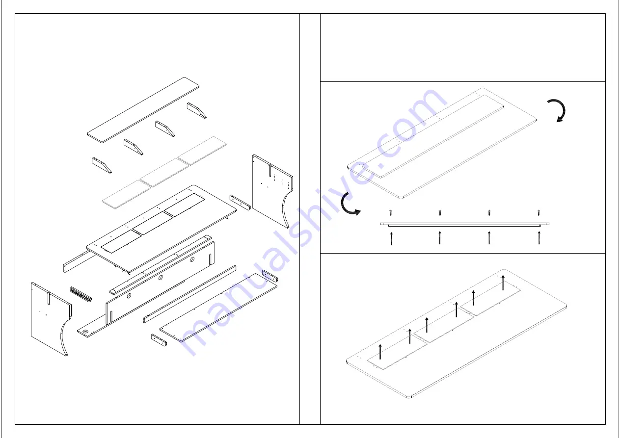 Zaor Combo 61 Desk Скачать руководство пользователя страница 12