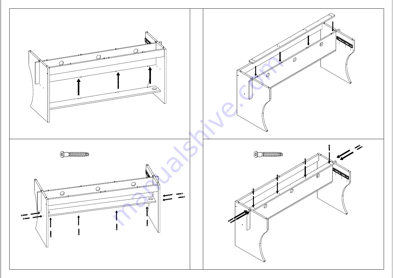 Zaor Combo 61 Desk Скачать руководство пользователя страница 15