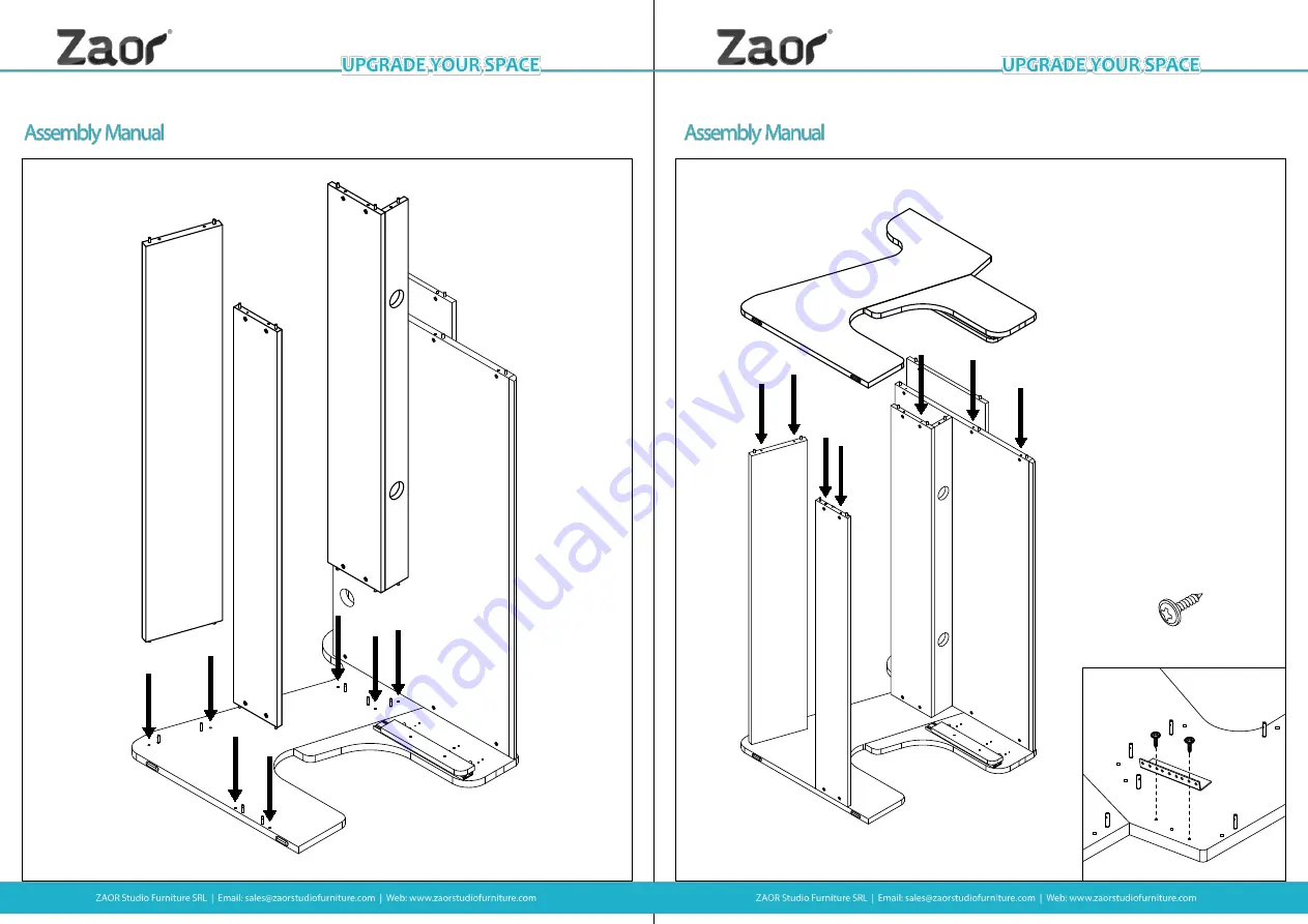 Zaor Miza 88 Flex Assembly Manual Download Page 10