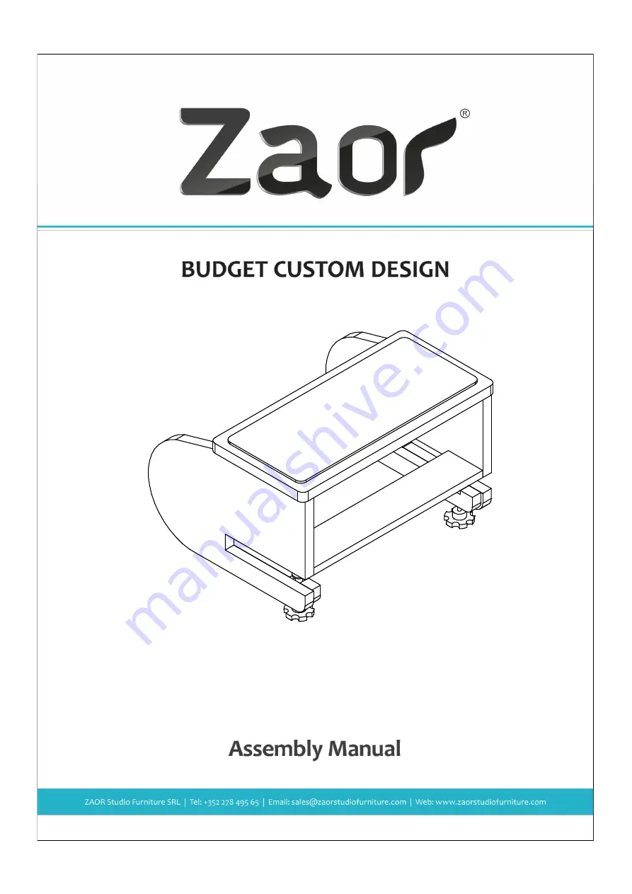 Zaor Miza GripRack MKII 2 Assembly Manual Download Page 1