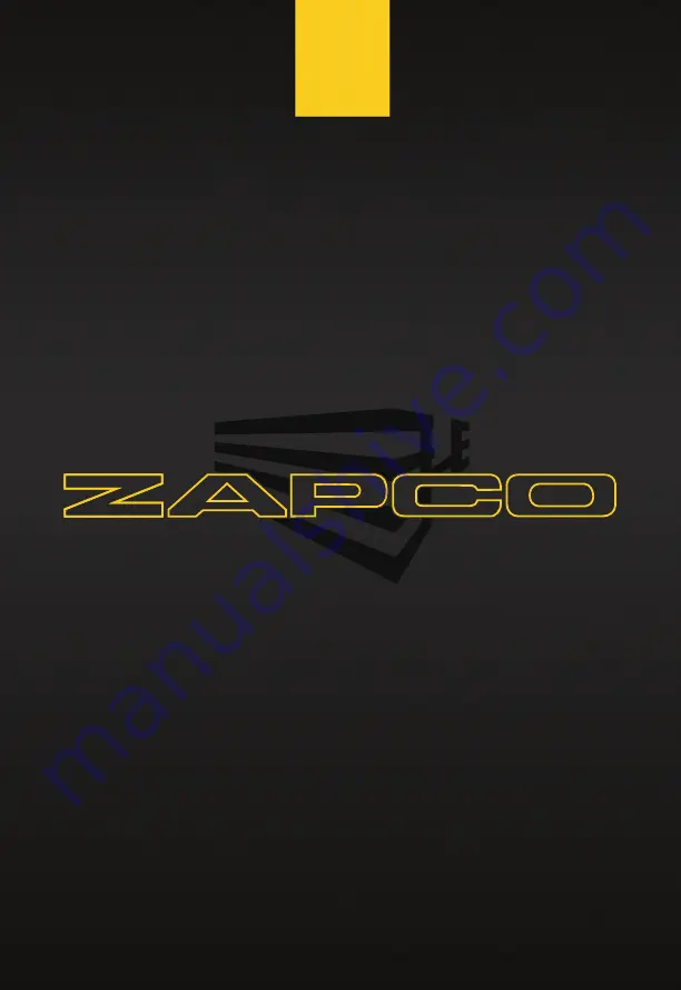 zapco ADSP-Z8 IV-6AT Quick Manual Download Page 1