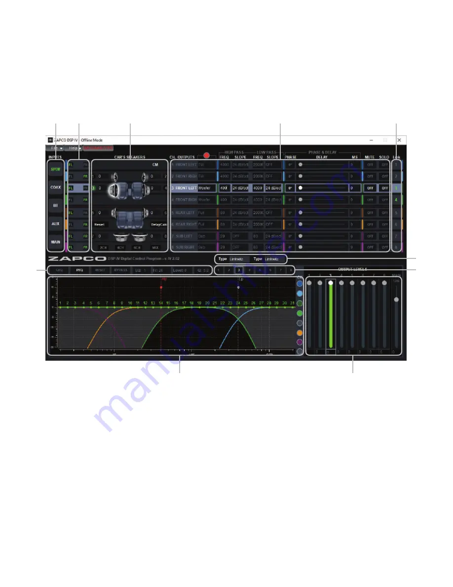 zapco DSP-Z8 IV II Скачать руководство пользователя страница 11