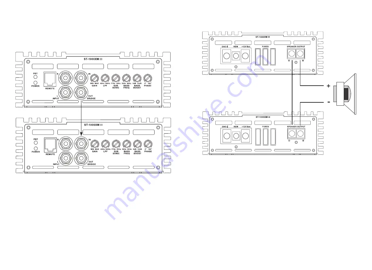 zapco ST-X III Series Owner'S Manual Download Page 7