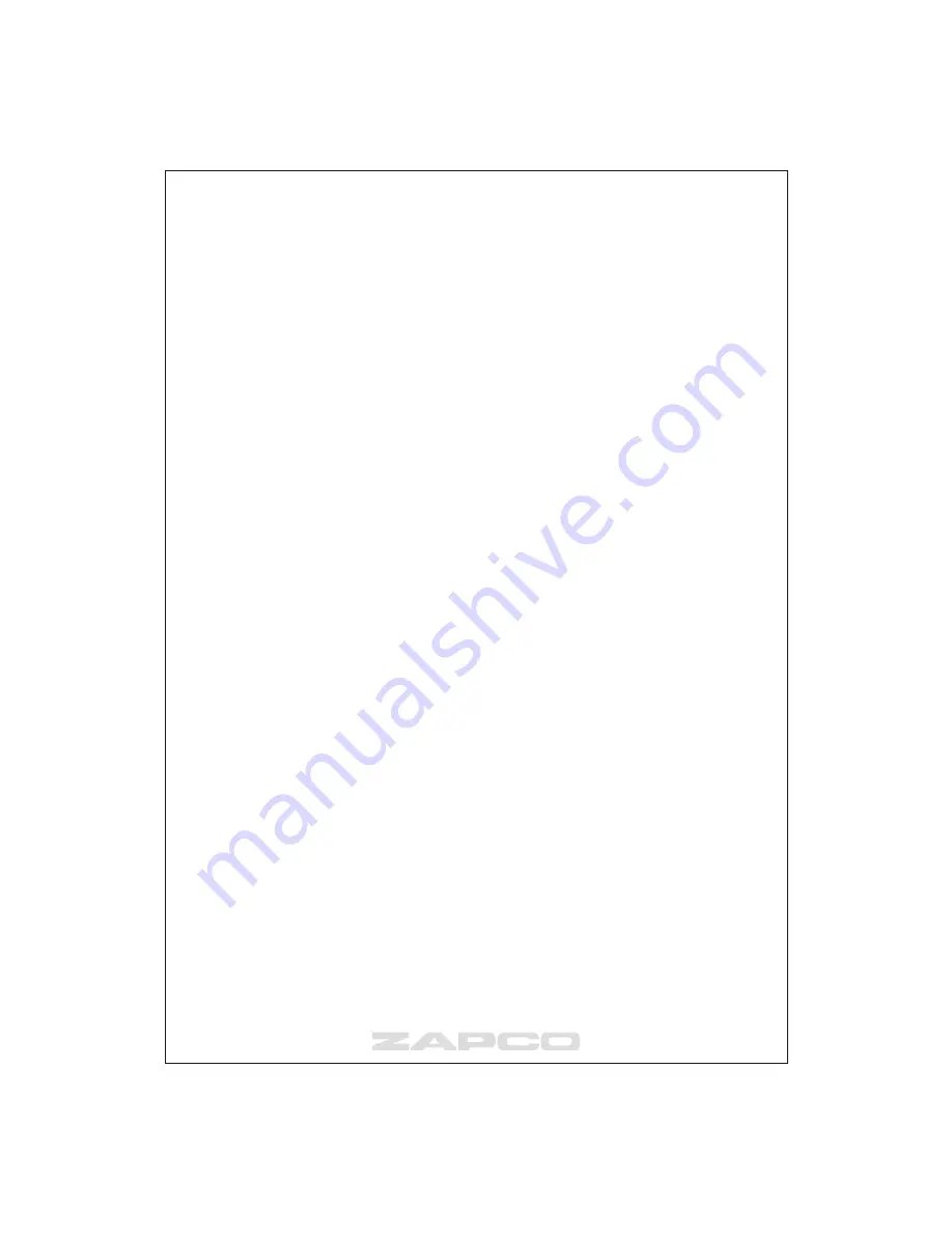 zapco ZX-10KD Owner'S Manual Download Page 5