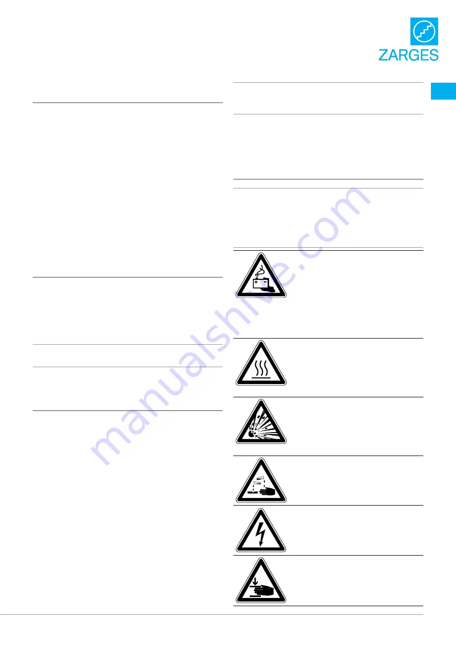 zarges 40583 Use Instructions Download Page 11