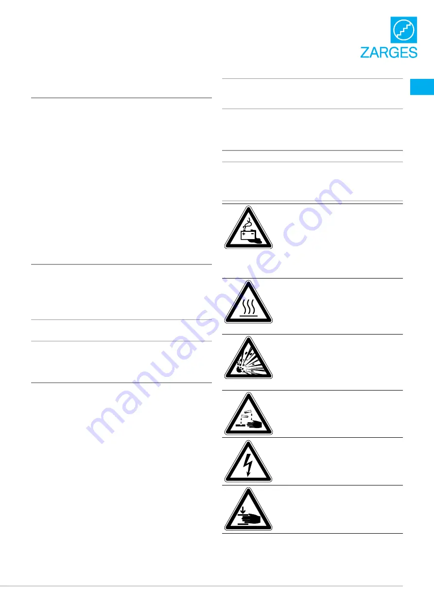 zarges 40583 Use Instructions Download Page 17