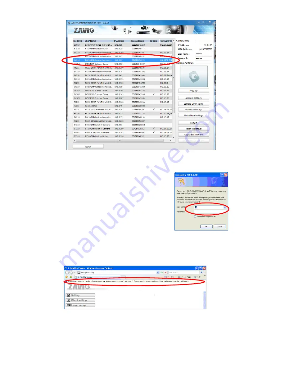 Zavio B8210 Quick Installation Manual Download Page 10