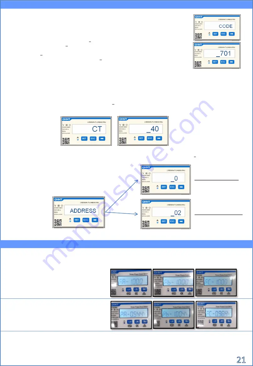 ZCS Azzurro HYD3000-ZP1 Quick Manual Download Page 21