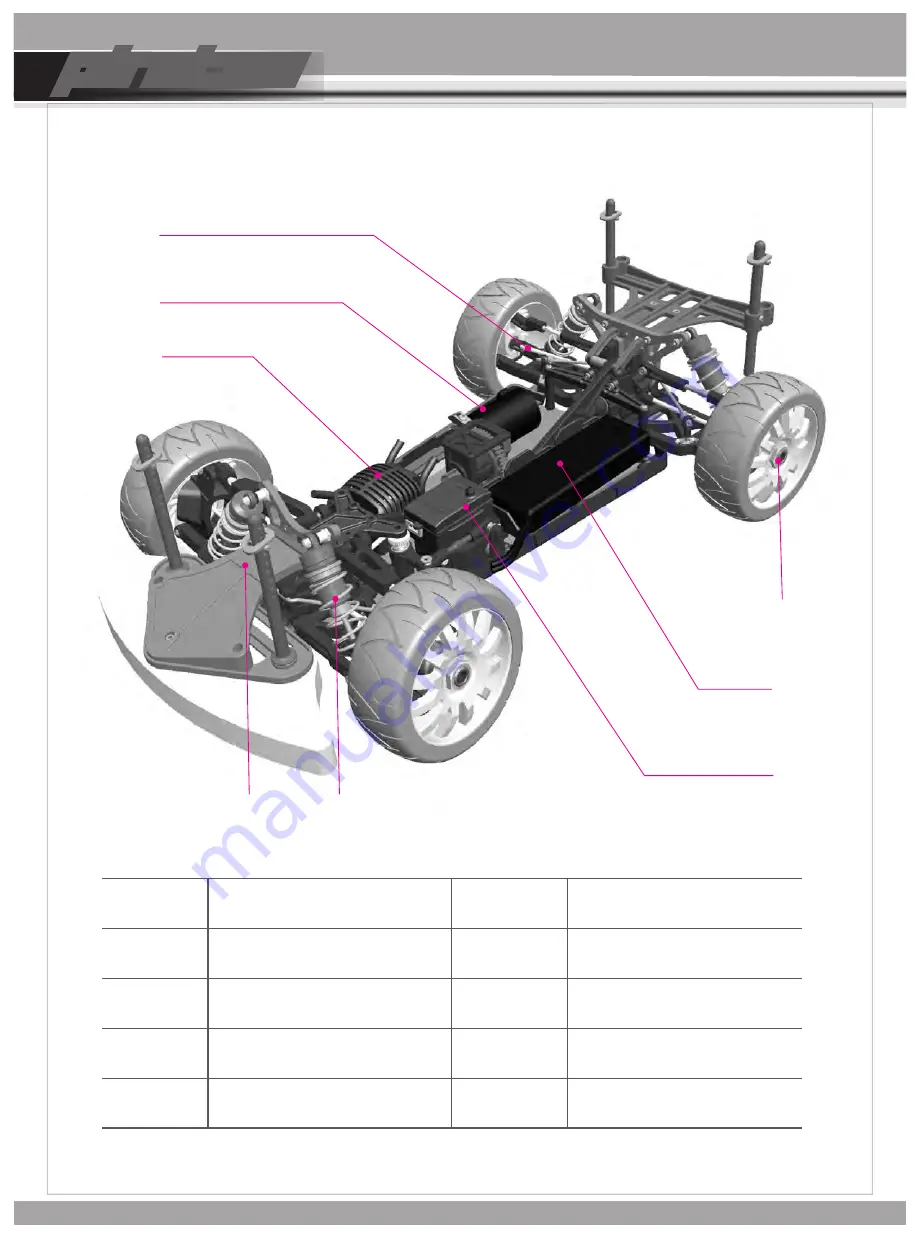 ZD Racing Pirates 2 TC-8 Manual Download Page 6