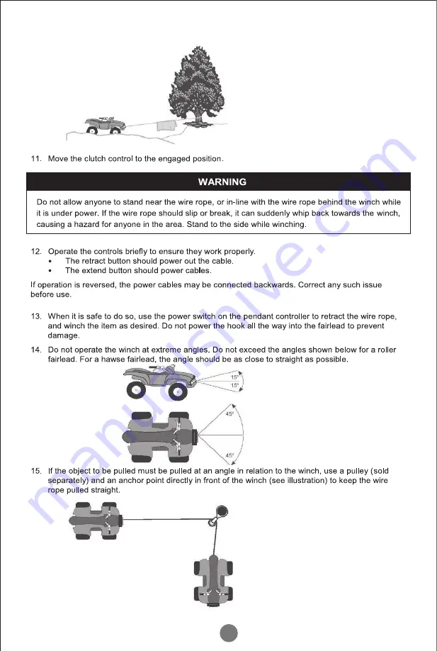 ZEAK 3500-LB Owner'S Manual Download Page 11