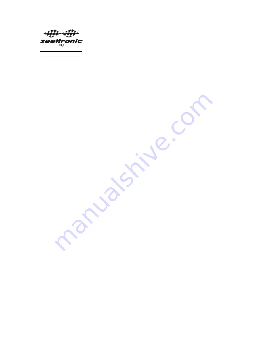 zeeltronic PCDI-VE1 User Manual Download Page 1