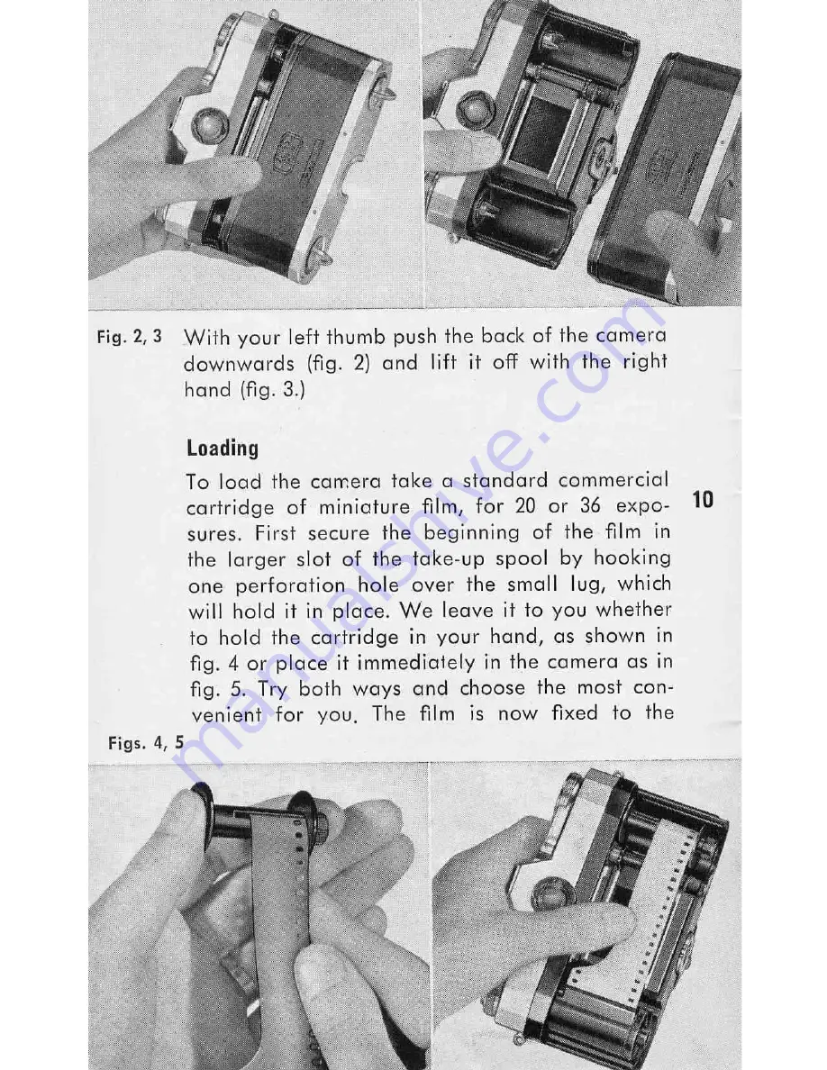 ZEISS IKON Contaflex Super Скачать руководство пользователя страница 10