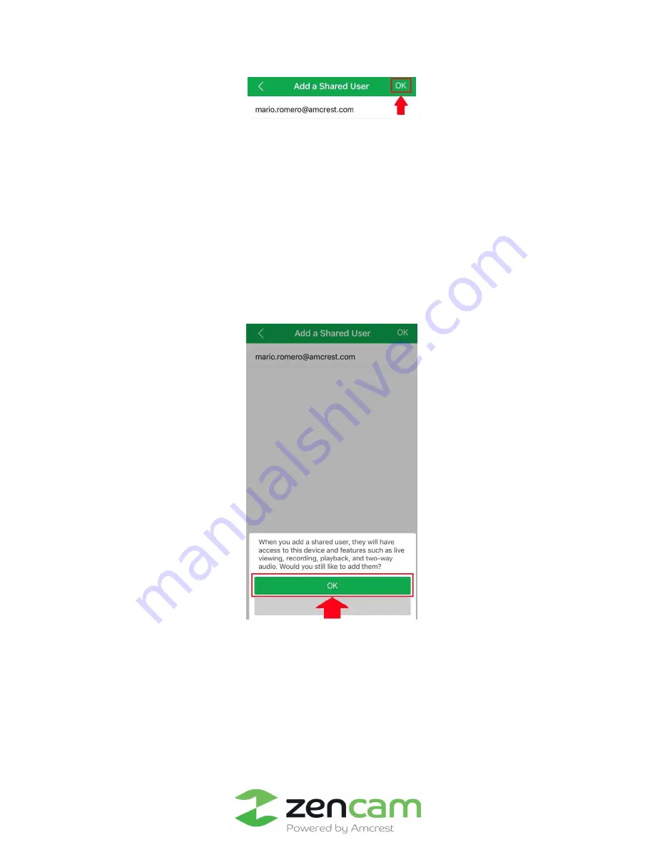 Zencam E1B User Manual Download Page 16