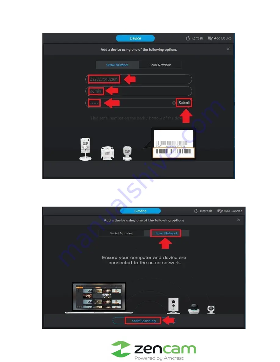 Zencam E1B User Manual Download Page 34