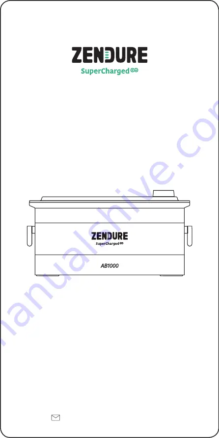 Zendure ZDAB1000 User Manual Download Page 1