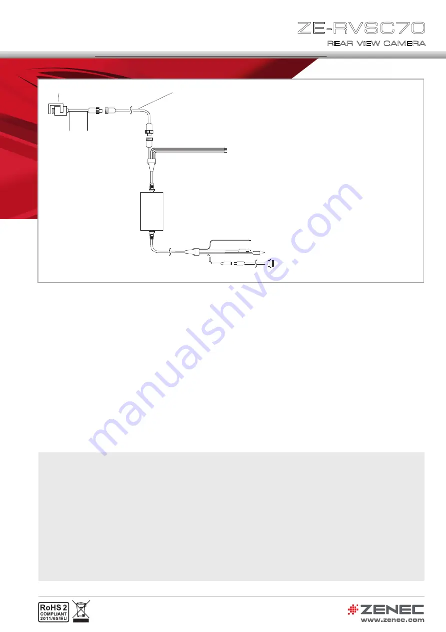 ZENEC ZE-RVSC70 Скачать руководство пользователя страница 2