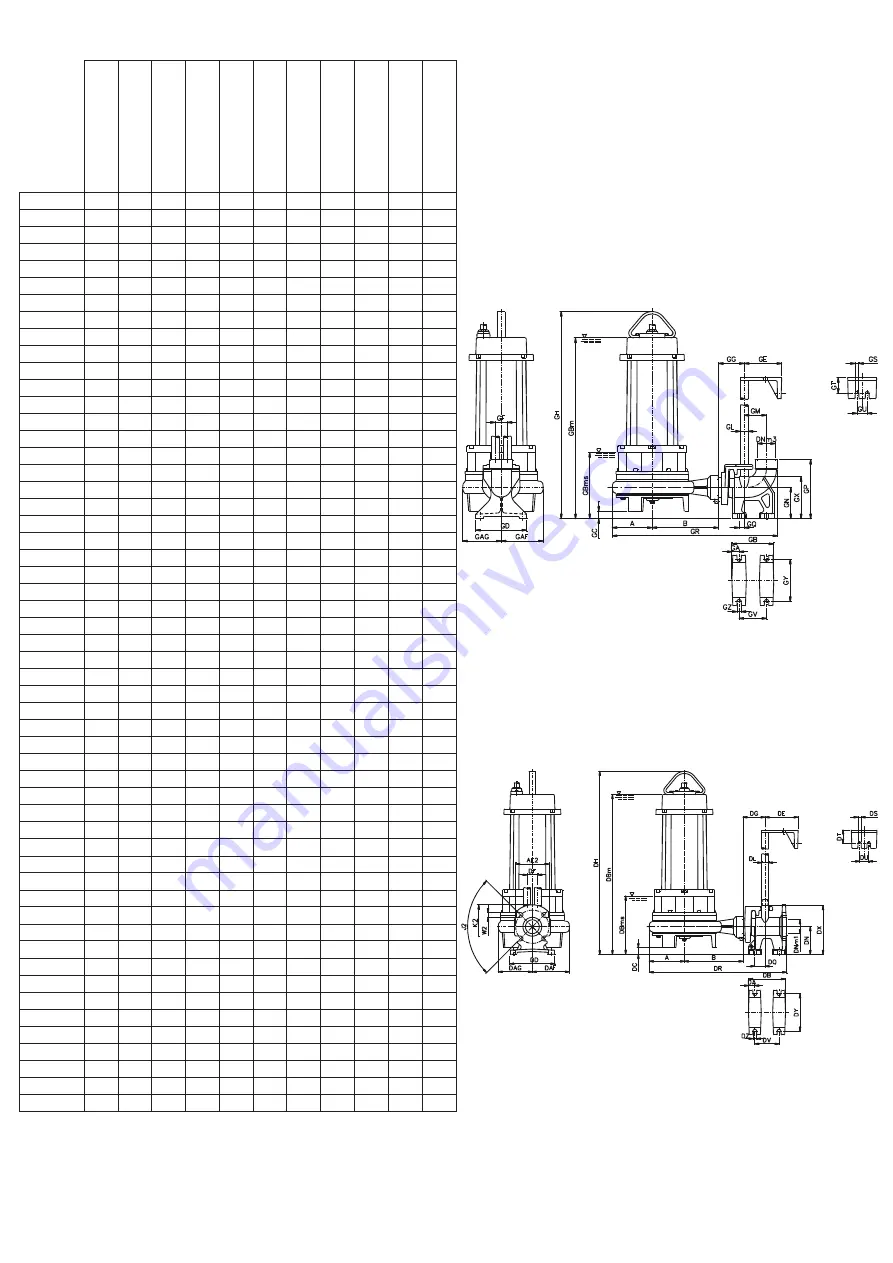 Zenit APE 200/2/G50H A0CM(T)-E Use And Maintenance Instructions Download Page 208