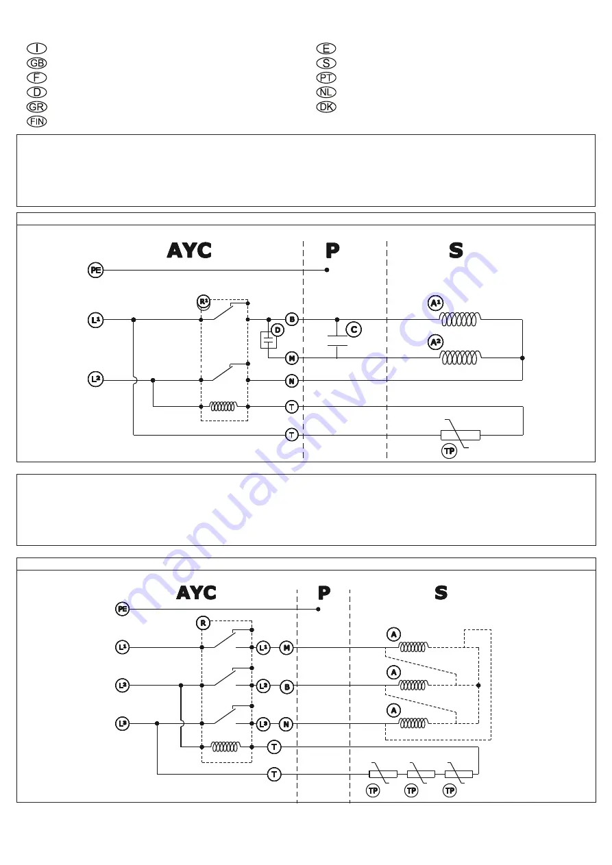 Zenit APE 200/2/G50H A0CM(T)-E Use And Maintenance Instructions Download Page 214