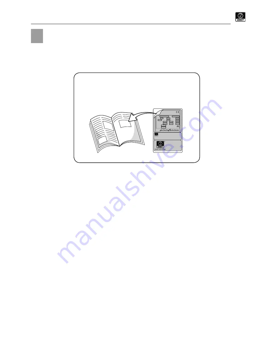 Zenit blueBOX Use And Maintenance Instructions Download Page 9