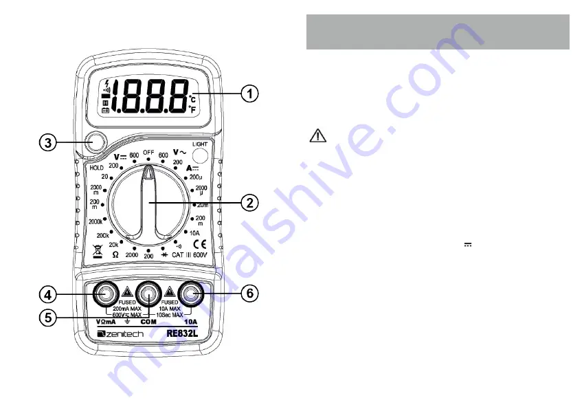 zenitech 161087 Instruction Manual Download Page 18