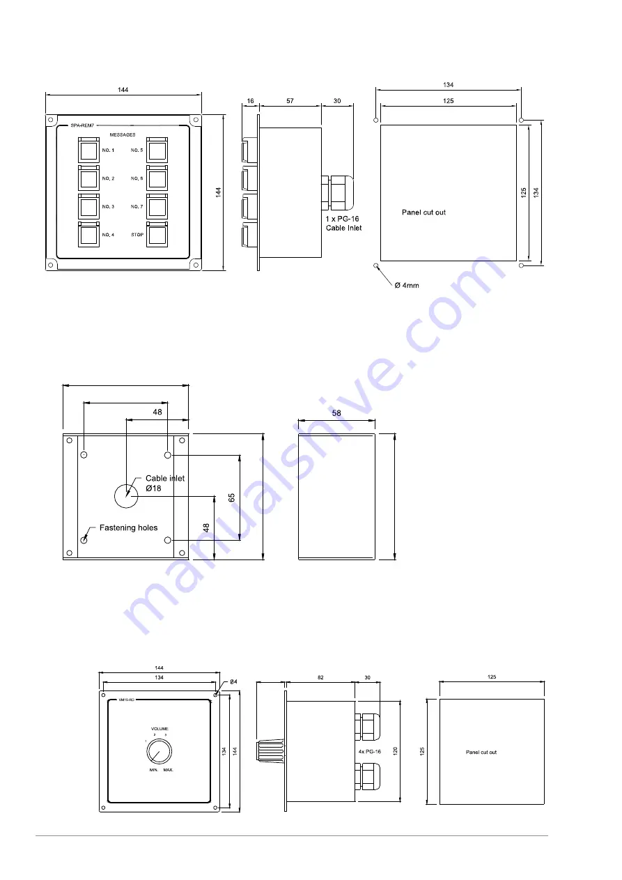 Zenitel Vingtor Stentofon SPA-AC6 Configuration & Installation Manual Download Page 12