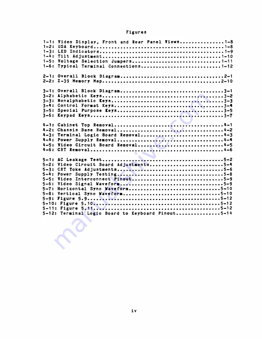 Zenith Data Systems Z-39 Technical Training Manual Download Page 4