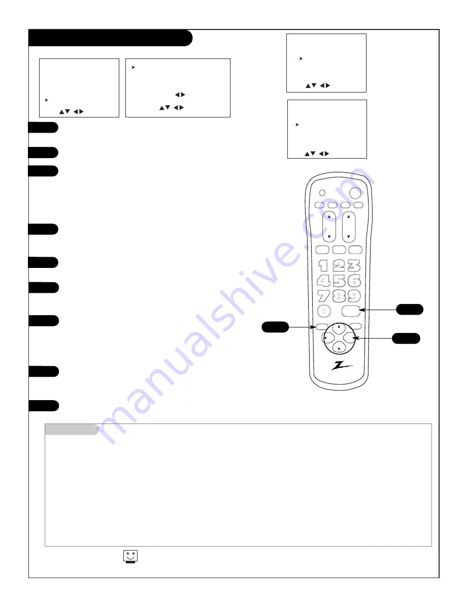 Zenith B19A23DC Operating Manual Download Page 22