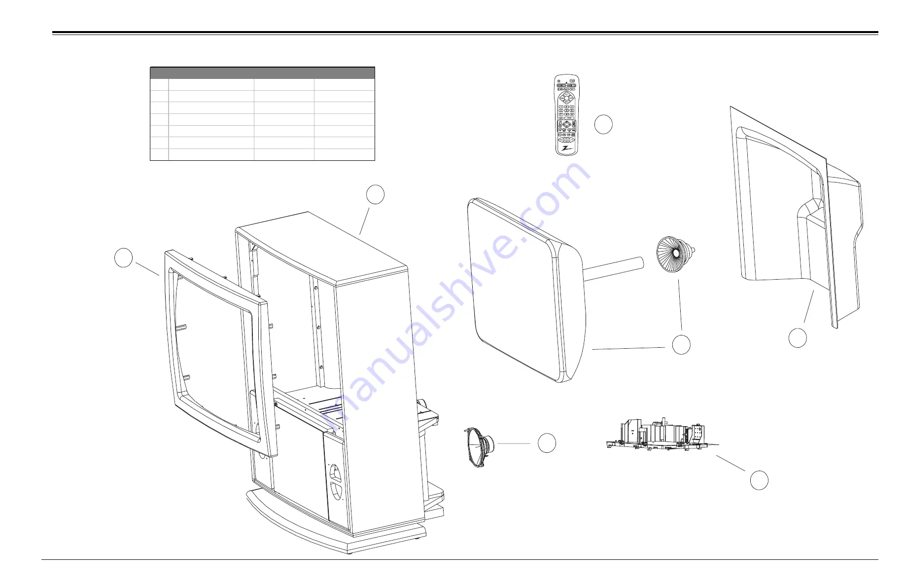 Zenith C27C35T Series Service Manual Download Page 51