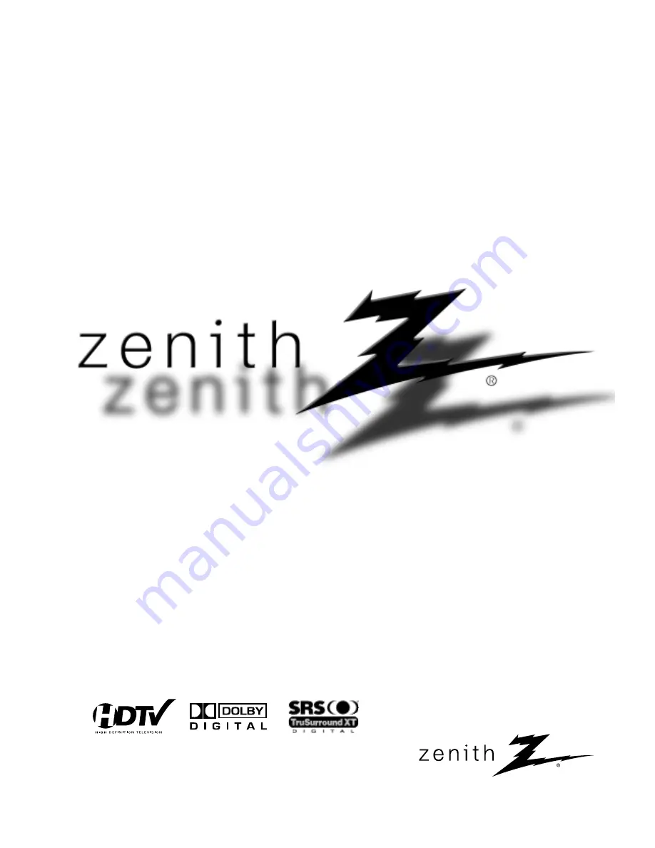 Zenith C32V37 Installation And Operating Manual Download Page 1