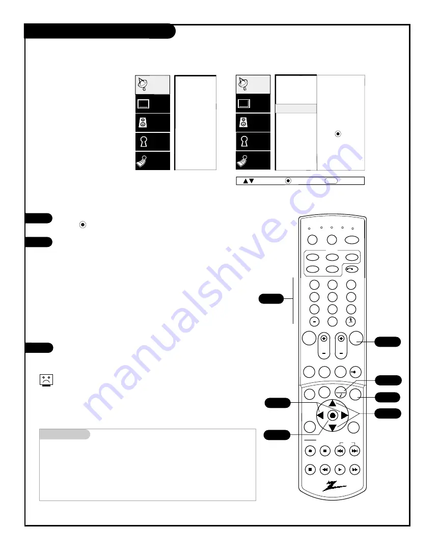 Zenith D27D53T Operating Manual & Warranty Download Page 26