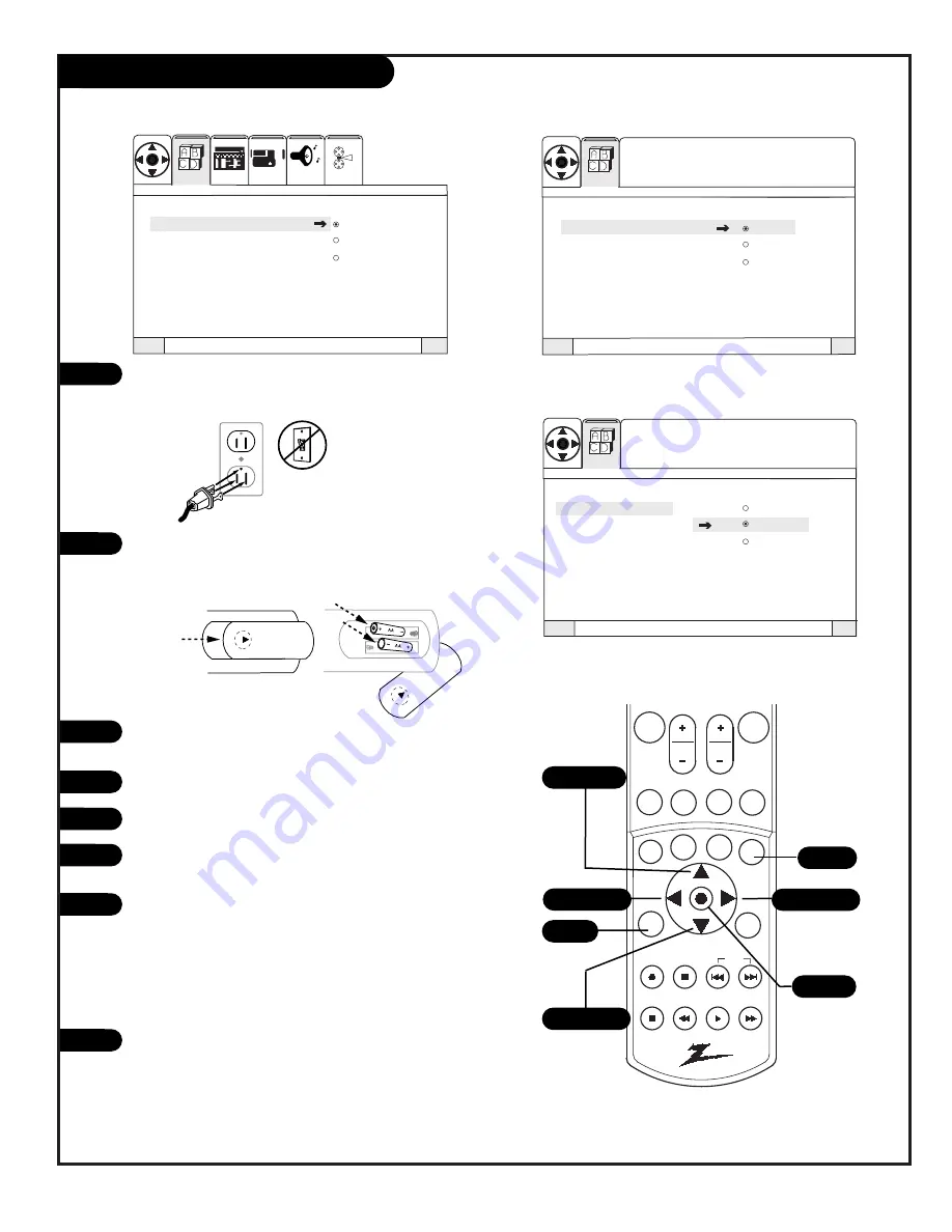 Zenith D56W25 Operating Manual & Warranty Download Page 15