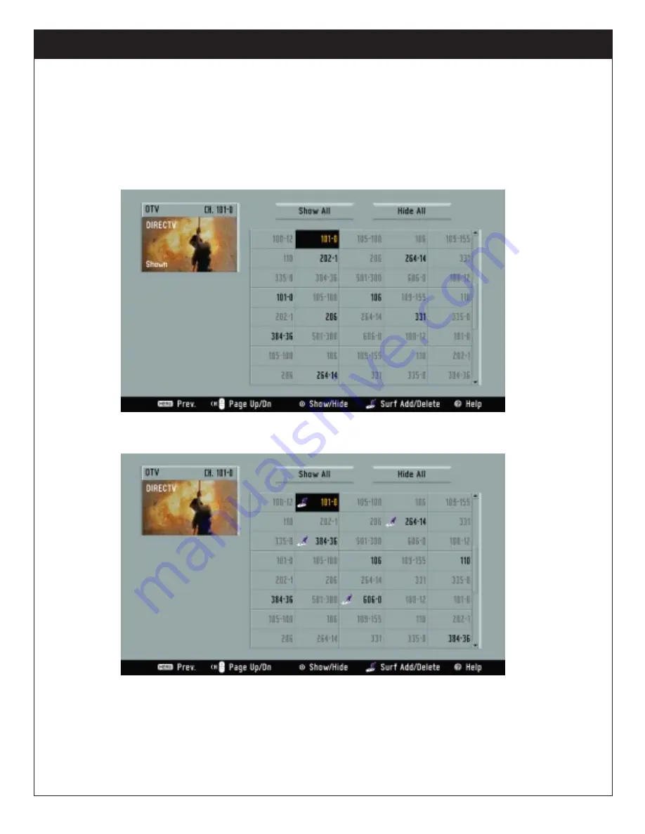 Zenith DTV1080 Operating Manual And Warranty Download Page 70