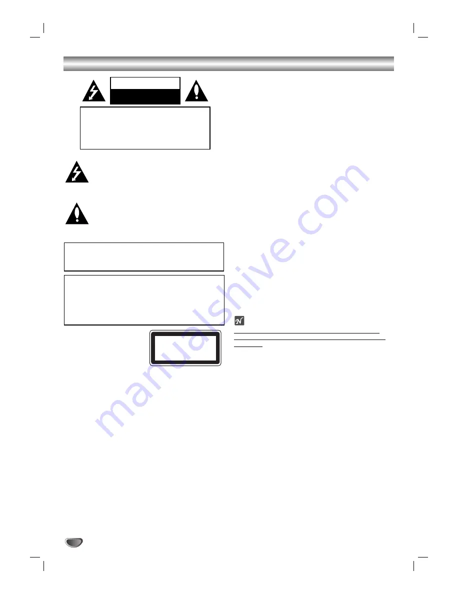 Zenith DVB216 - Progressive-Scan DVD Player Installation And Operating Manual Download Page 2