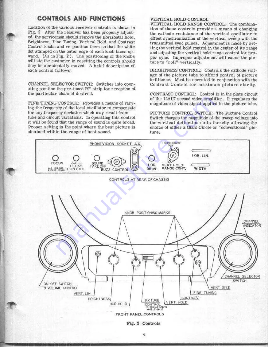 Zenith H2226R Service Manual Download Page 4