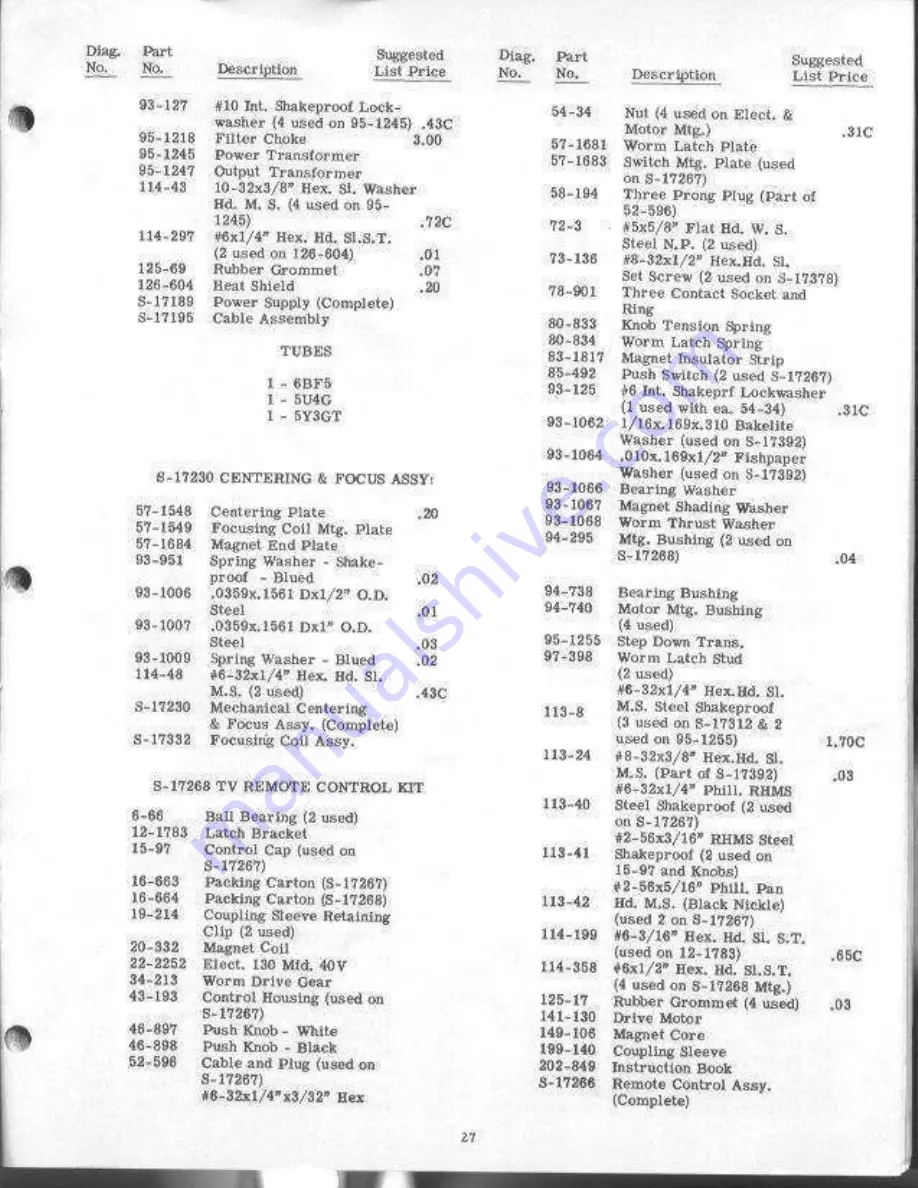 Zenith H2226R Service Manual Download Page 26