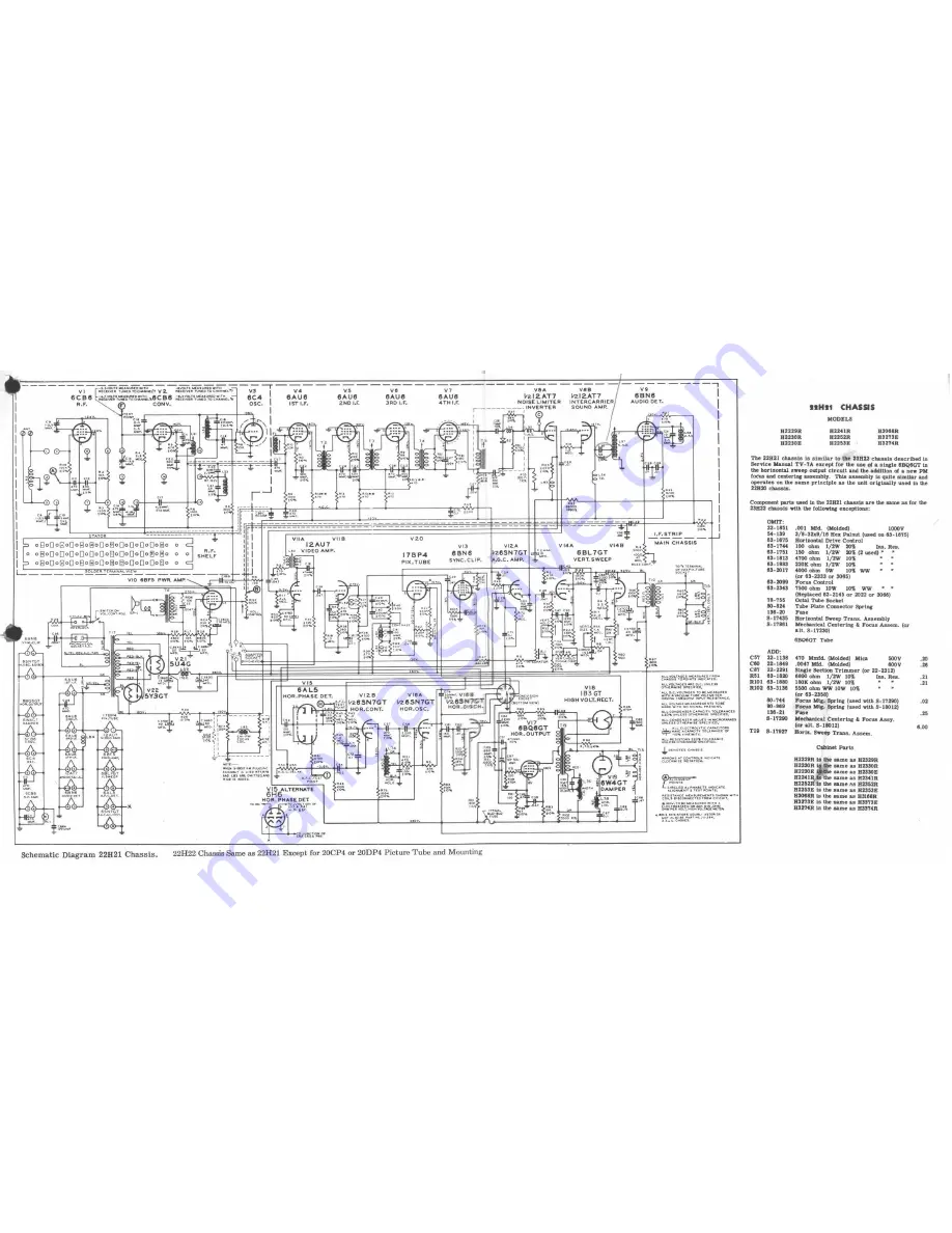 Zenith H2226R Service Manual Download Page 53