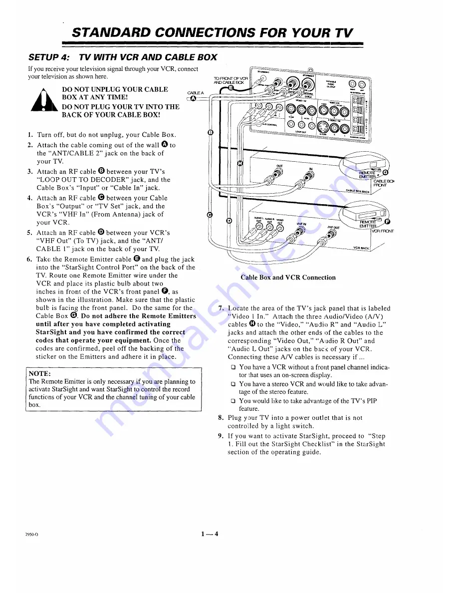 Zenith INTEQ IQ5270 Operation Manual & Warranty Download Page 9