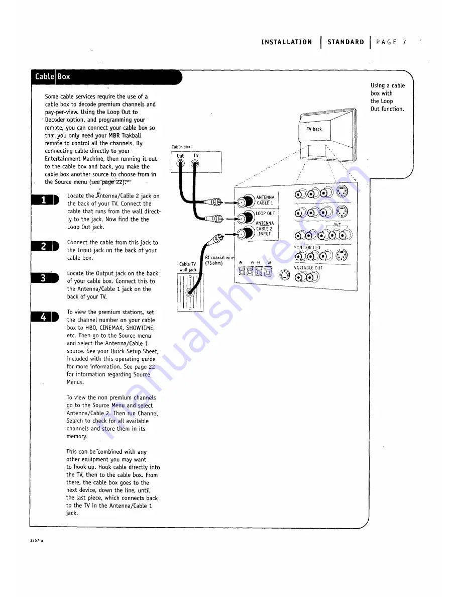 Zenith IQA56M98W9 Series Operating Manual & Warranty Download Page 7