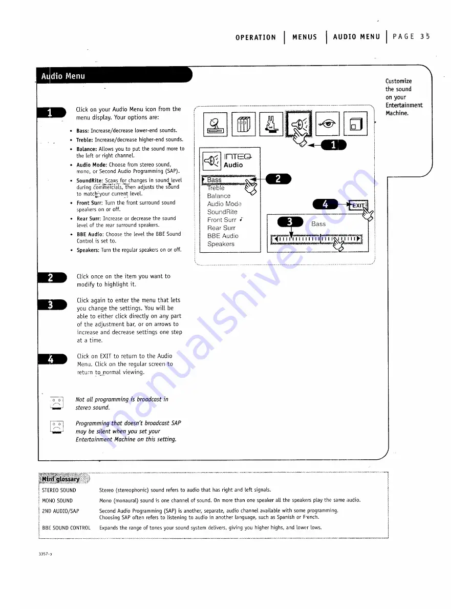 Zenith IQA56M98W9 Series Operating Manual & Warranty Download Page 34