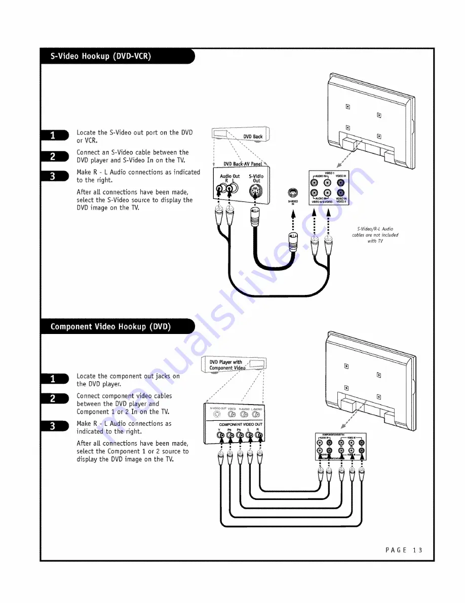 Zenith L26W56SA and Installation And Operating Manual Download Page 13