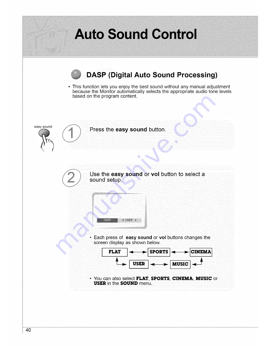 Zenith P60W26P Owner'S Manual Download Page 40