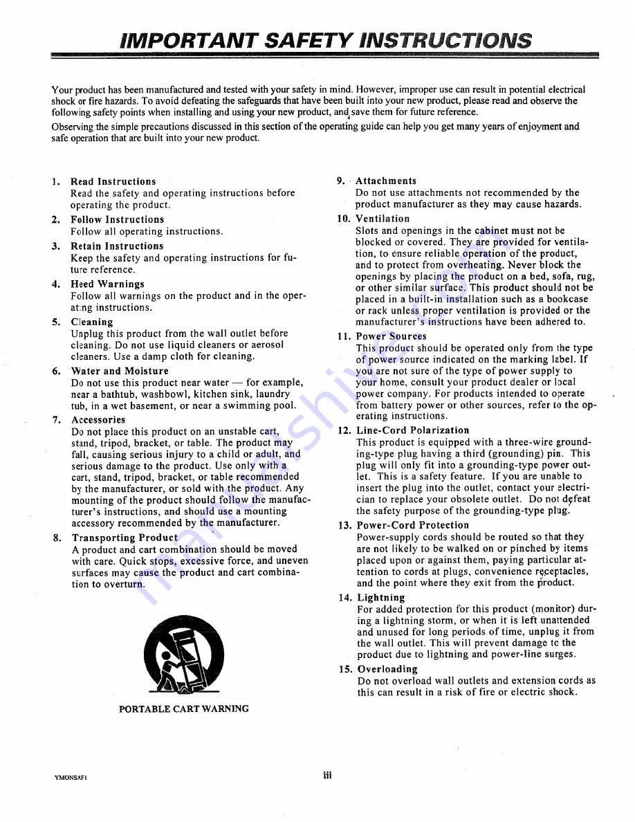 Zenith PRO880X Operating Manual Download Page 3